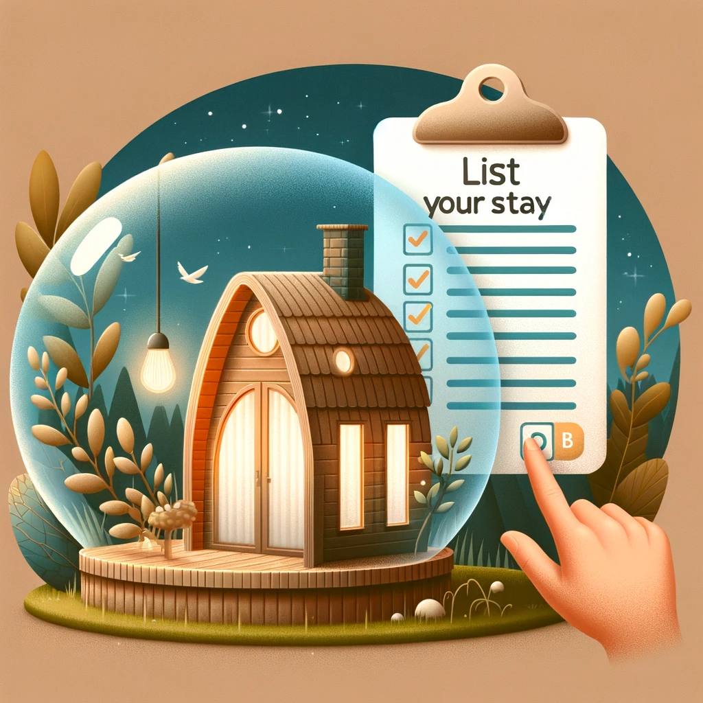 List your cabin or stay for rent now